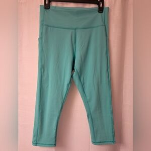 Kids Teal Active Leggings